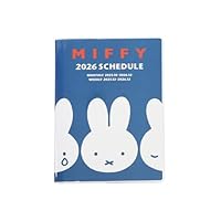 Amazon.co.jp: スクエア ミッフィー 手帳 2026年 B6 ウィークリー